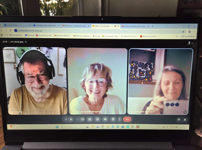 photo preparation visio avec Martin Winckler